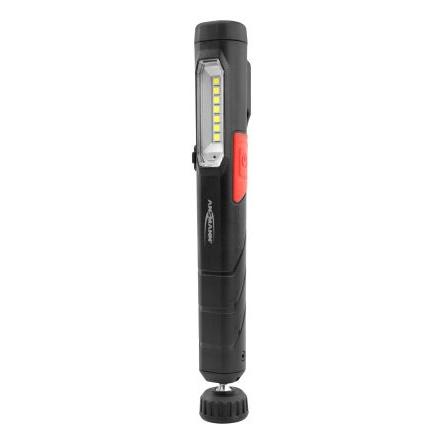 Tužková svítilna 1600-0305, rozsah: PL210R, typ žárovky: LED Dobíjecí, svítivost: 210 lm, IP20 Černá Bodové USB Ansmann