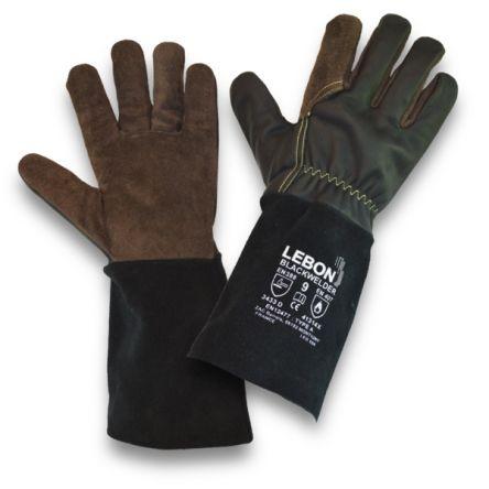Lebon Protection Svářečské rukavice Černá CE Kůže Ano Ano Ano Bez povrchové vrstvy 11 BLACKWELDER