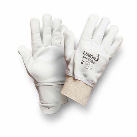Lebon Protection Rukavice Ne Bílá CE Kůže Ano Ano Ano Kůže Ne Ne 9 CH/27/BC