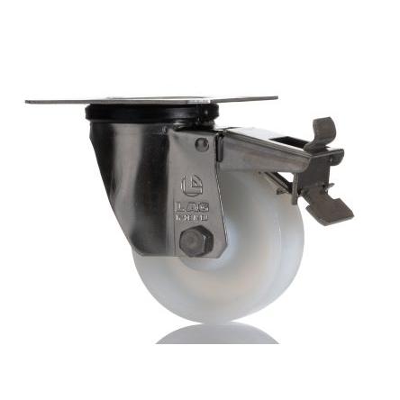 17127 FR LAG Brzděné otočné 150 kg 80 mm