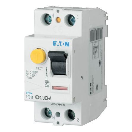 Jistič zbytkového proudu 2pólový Typ A 63A 30 mA Eaton Typ A xPole xPole IEC/EN 61008