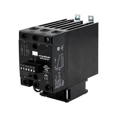 Crydom Polovodičové relé 75 A Lišta DIN 3PST 600 V ac DR67 32V