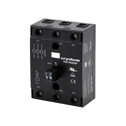 Crydom Polovodičové relé 25 A Panel 3PST 600 V ac PM67 32V