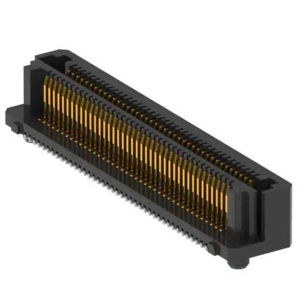 Samtec Konektor PCB, řada: LSHM, Deska-deska, počet kontaktů: 100, počet řad: 2, rozteč: 0.5 mm, orientace těla: Svislé,