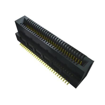 Samtec Hranový konektor, řada: MEC8-DV, rozteč: 0.8 mm Vnitřní, počet kontaktů: 50, počet řad: 2, orientace těla: