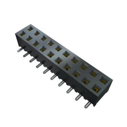 Patice PCB, řada: SMM, orientace těla: Rovný, rozteč: 2 mm Deska-deska, počet kontaktů: 12, počet řad: 2, Povrch