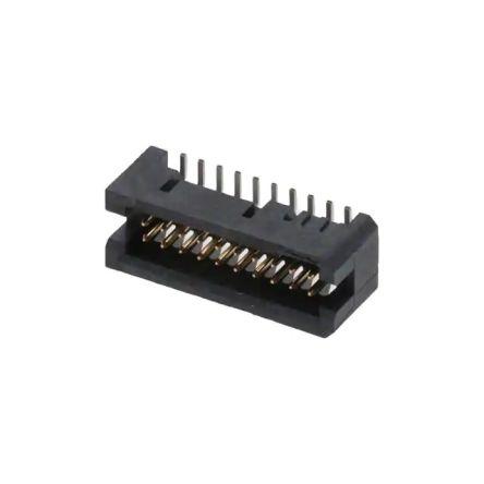 Samtec Konektor PCB, řada: TFML, Deska-deska, počet kontaktů: 20, počet řad: 2, rozteč: 1.27 mm, orientace těla: Svislé,