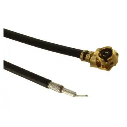Koaxiální kabel, řada: RS PRO Cable Assembly Coaxial U.FL, Černá Vnější, A: Pravoúhlý, B: Bez koncovky 305 mm RS PRO