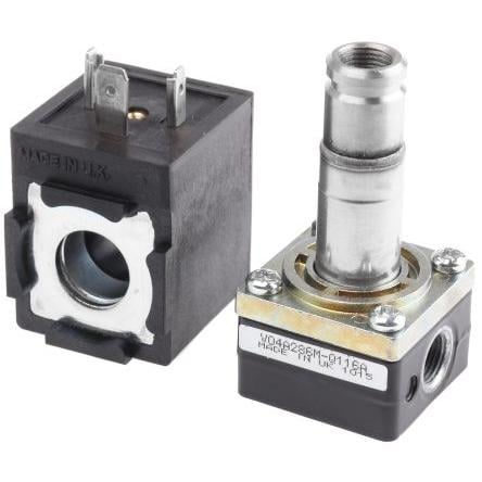 Pneumatický solenoidový ventil 2/2, řada: V04 G Elektromagnetický/pružina, max. průtok: 190L/min Norgren 24V dc