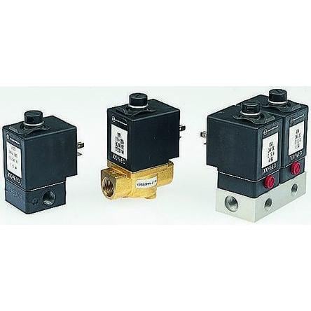 Pneumatický solenoidový ventil 3/2 běžně zavřený, řada: V05 G Elektromagnetický/pružina, max. průtok: 190L/min Norgren