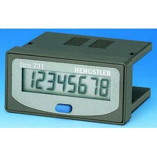 Čítač 0 731 203, řada: TICO 731 Čítač Hengstler 8 LCD 30 Hz 24V dc