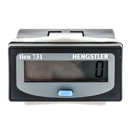 Čítač 0 731 301, řada: TICO 731 Čítač Hengstler 8 LCD 20 Hz 250V ac/dc