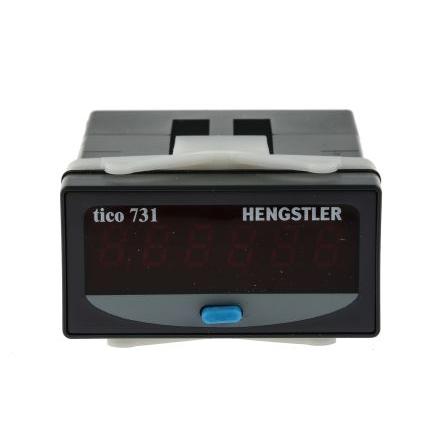 Čítač 0 731 502, řada: TICO 731 Hengstler 6 LED 7.5 kHz 24V dc