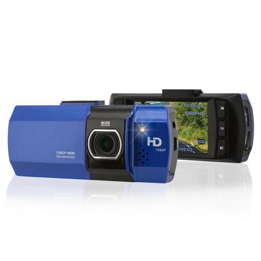 Kamera do auta COMPASS Full HD 2,7" modrá