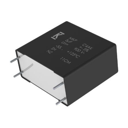 Polypropylenový kondenzátor, řada: C4AK 20 μF 5 % 700 V dc, Montáž na plošný spoj 1.2 mm KEMET AEC-Q200
