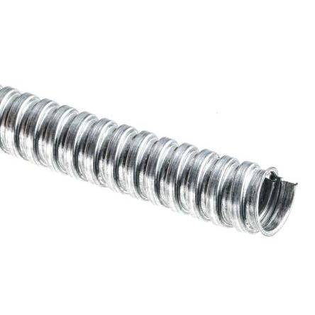 Adaptaflex Instalační trubka Šedá 16 mm Bez povrchové vrstvy Pozinkovaná ocel, IP40 10 m min. R ohybu 35 mm