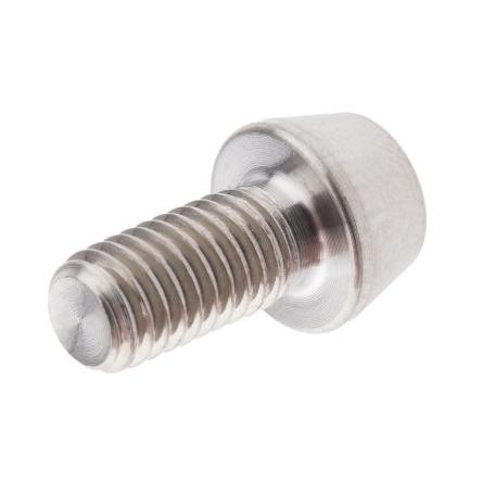 RS PRO Šroub s vnitřním šestihranem, Lesklý zinek, Titan hlavice Vnitřní šestihran, M5, M5, délka: 10 mm