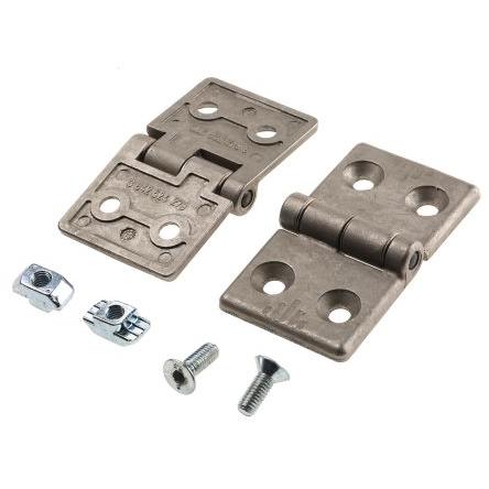 Dveřní pant Závěs, Odlévaný hliník, systém produktů: MGE, pasuje do profilu: 45 mm Bosch Rexroth
