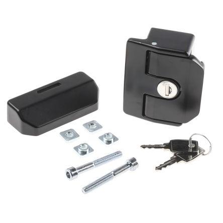 Dveřní zámek Různé visací zámky, Pozinkovaná ocel, Tlakově litý zinek, systém produktů: MGE, pasuje do drážky : 10 mm