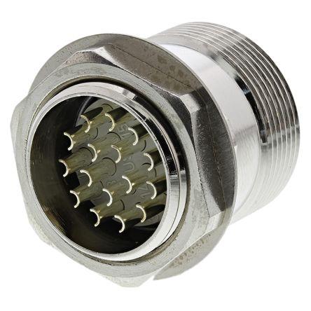 Lapp Zástrčka DIN, řada: EPIC, počet kontaktů: 16, velikost: Standard, 1.5kV, orientace těla: Rovný, IP65 7.5A, formát