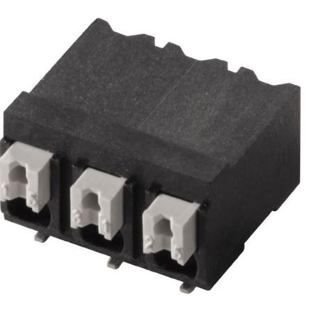 Weidmüller Svorkovnice PCB, řada: LSF, rozteč: 5 mm, počet řad: 1, počet kontaktů: 6, orientace těla: 90°, Černá