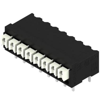 Weidmüller Svorkovnice PCB, řada: LSF, rozteč: 3.5 mm, počet řad: 1, počet kontaktů: 8, orientace těla: 90°, Černá