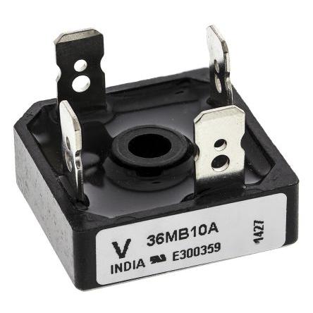 Vishay Můstkový usměrňovač 155 A 100 V, D-34, počet kolíků: 4 kolíkový, konfigurace: Jednoduchý