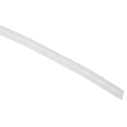 Kabelová spirálová bužírka Polyetylen Přírodní 6 mm 25 mm 4 mm RS PRO