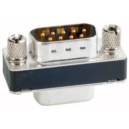 CONEC Konektor D-Sub, počet kontaktů: 9, orientace těla: Rovný, Průchozí otvor Samec/samice, D-SUB, 125V, 4 až 40 UNC