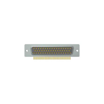 CONEC Konektor PCB D-Sub, počet kontaktů: 50, orientace těla: Pravý úhel 2.77 mm, Montáž na plošný spoj Vnitřní, D-SUB,
