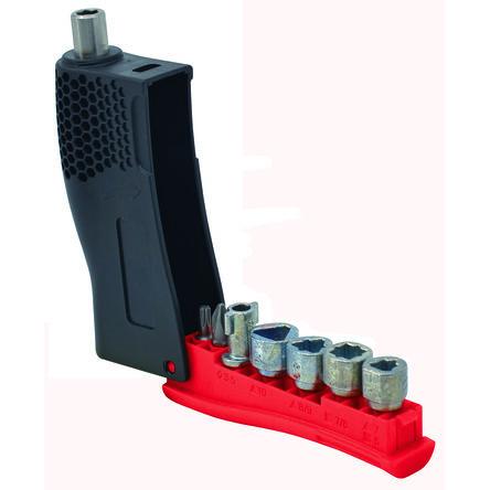 Klíč na rozvodné skříně Plast vyztužený vlákny 4 Pozinkovaný RS PRO Univerzální klíč Plochý 1,0 x 7 mm, 9 mm, PH2 s