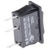 Arcolectric (Bulgin) Ltd Kolébkový spínač IP67, IP54 Zap-nic-zap, barva ovladače: Černá SPDT Panel Zap-vyp-zap 16A