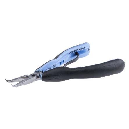 Kleště s dlouhými čelistmi, celková délka: 155.5mm, Ocel délka čelistí 29mm Ohnutý nos Lindstrom Dávkovač pájení druhé