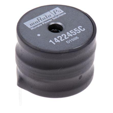 Induktor s vodiči, řada: 1400 220 μH max. SRF: 2.2 MHz Q: 30 Idc 5.5 A Rdc 62 mΩ Murata Power Solutions
