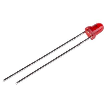 LED, řada: Blinking 2 kolíkový Průchozí otvor barva Červená 625nm 14 V L-36BID 60 ° Kingbright 3 mm (T-1)