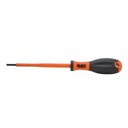 Izolovaný šroubovák, dělka lopatky: 100 mm Izolované Splňuje normu VDE/1000V, celková délka: 180mm Klein Tools