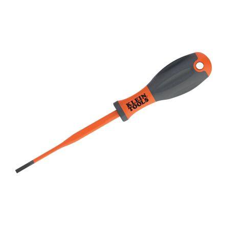 Izolovaný šroubovák, dělka lopatky: 100 mm Izolované Splňuje normu VDE/1000V, celková délka: 190mm Klein Tools