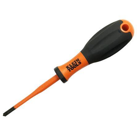 Izolovaný šroubovák Kalená ocel Izolované hrot PZ1, celková délka: 180mm Klein Tools