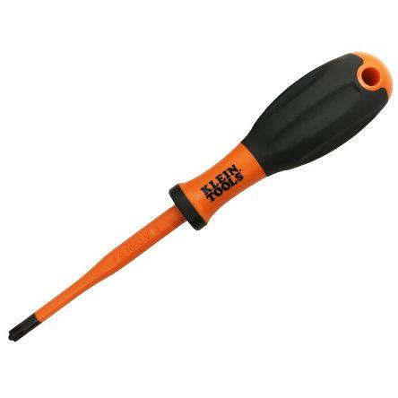 Izolovaný šroubovák Kalená ocel Izolované hrot PZ2, celková délka: 210mm Klein Tools