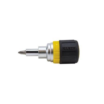 Ráčnový šroubovák Křížový, Ploché, Montážní klíč, celková délka: 89mm Ocel Klein Tools