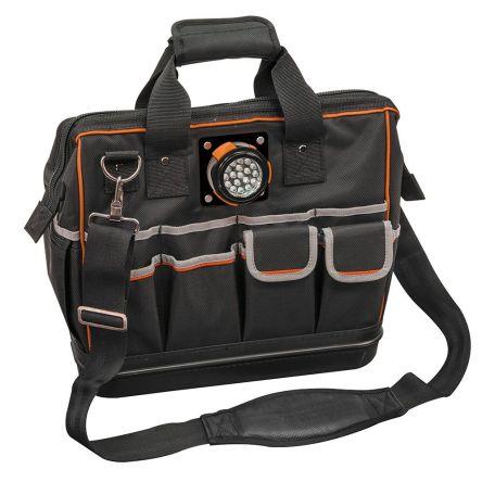 Brašna na nářadí Zip, Balistická tkanina 1680d Brašna na nářadí Ramenní popruh, délka: 387 mm 203mm x, výška: 356 mm