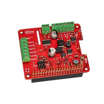 Infineon TLE94112ES HAT pro Raspberry Pi