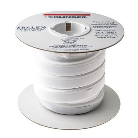 Páska PTFE, Bílá SEA2070005BR Klinger, délka: 5 m 20mm 7 mm