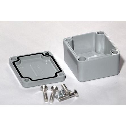 Hammond Pouzdro, řada: 1590Z060 IP65 Stíněné barva Černá, Šedá, Přírodní barva Šedá Odlévaný hliník 51 mm 31 mm 46 mm
