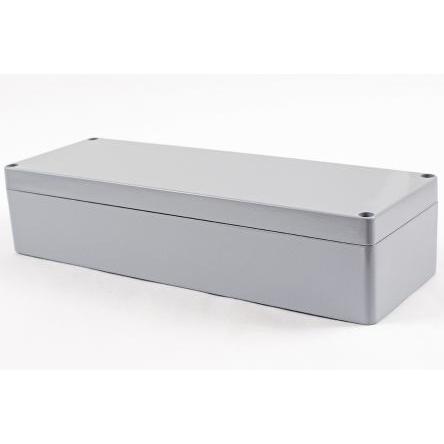 Hammond Pouzdro, řada: 1590Z164 IP65 Stíněné barva Černá, Přírodní, Stříbrošedá IK08 Odlévaný hliník 360 mm 80 mm 123 mm