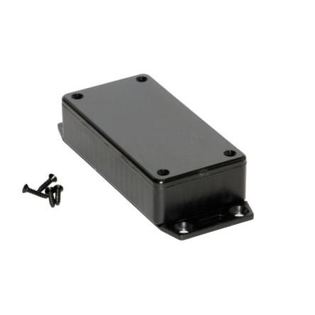 Hammond Univerzální skříň, řada: 1591 IP54 S přírubou barva Černá barva Černá ABS 99 mm 20 mm 51 mm