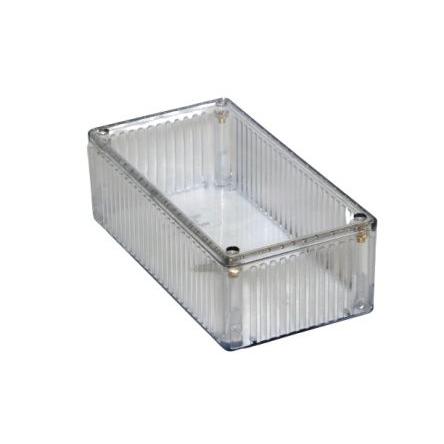 Hammond Univerzální skříň, řada: 1591T IP54 barva Průhledné barva Průhledné Polykarbonát 150 mm 46 mm 81 mm