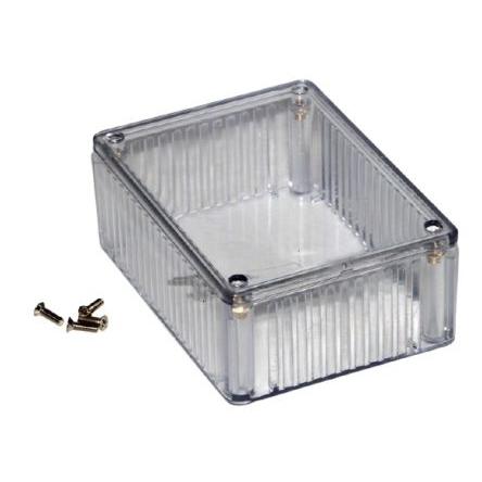 Hammond Univerzální skříň, řada: 1591 IP54 barva Průhledné barva Průhledné Polykarbonát 109 mm 41 mm 81 mm