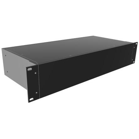 Hammond Pouzdro na přístroje, řada: RM Hliník 203 mm barva Černá 89 mm 422 mm