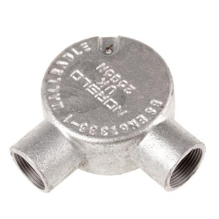Montáž potrubí Instalační trubka Černá jmenovitá velikost 25 mm Ocel Galvanizovaný M4 RS PRO